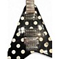Used Jackson RX10D Black With White Polka Dots Solid Body Electric Guitar