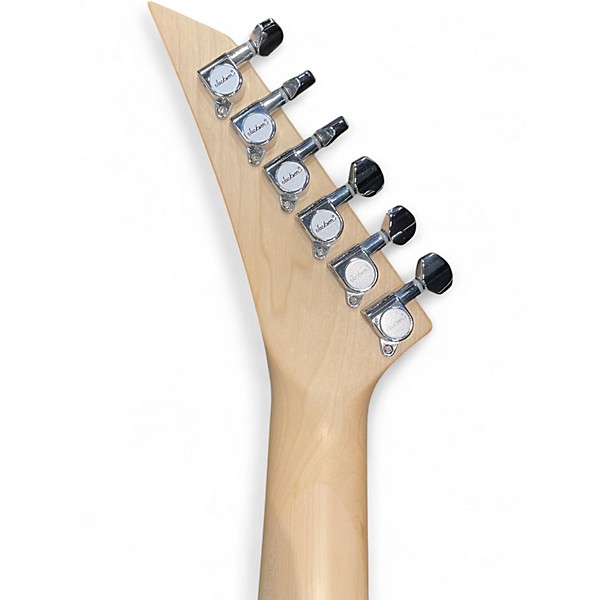 Used Jackson RX10D Black With White Polka Dots Solid Body Electric Guitar