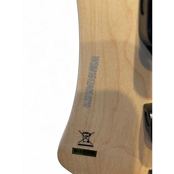 Used Luna TAT34 Natural Electric Bass Guitar