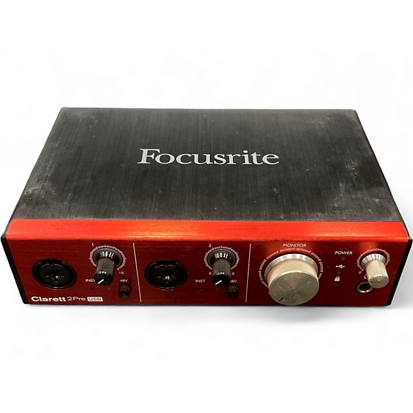 Used Focusrite Clarett 2Pre Audio Interface
