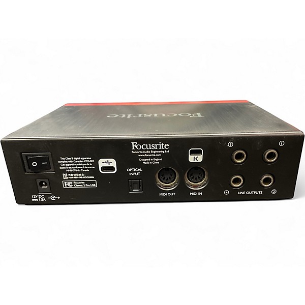 Used Focusrite Clarett 2Pre Audio Interface