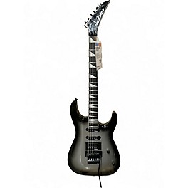 Used Jackson JS34Q Dinky Black and Silver Solid Body Electric Guitar