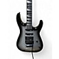 Used Jackson JS34Q Dinky Black and Silver Solid Body Electric Guitar