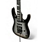 Used Jackson JS34Q Dinky Black and Silver Solid Body Electric Guitar