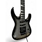 Used Jackson JS34Q Dinky Black and Silver Solid Body Electric Guitar