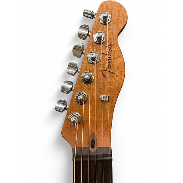 Used Fender Acoustasonic Player Telecaster Shadowburst Acoustic Electric Guitar