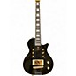 Used Traveler Guitar EG1 Custom Black and Gold Electric Guitar thumbnail