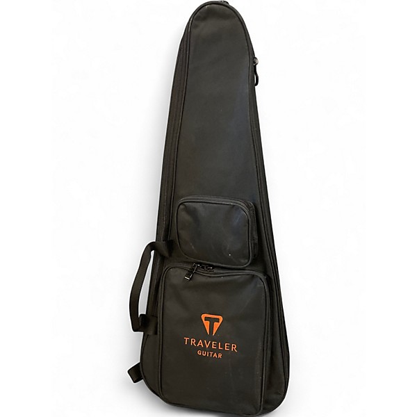 Used Traveler Guitar EG1 Custom Black and Gold Electric Guitar