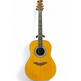 Used Ovation 1117 Natural Acoustic Guitar