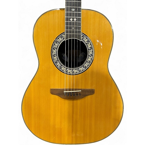 Used Ovation 1117 Natural Acoustic Guitar