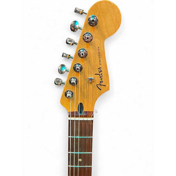 Used Fender 75th anniversary stratocaster mexico Seafoam Green Solid Body Electric Guitar