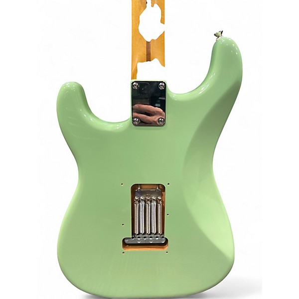 Used Fender 75th anniversary stratocaster mexico Seafoam Green Solid Body Electric Guitar