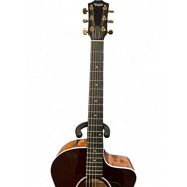 Used Taylor 214CE Deluxe 2 Color Sunburst Acoustic Electric Guitar