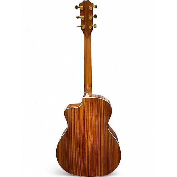 Used Taylor 214CE Deluxe 2 Color Sunburst Acoustic Electric Guitar