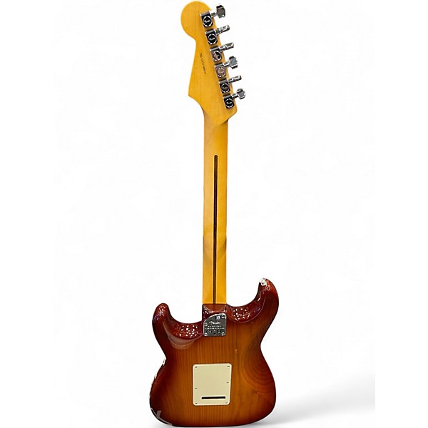 Used Fender American Professional II Stratocaster Sienna Sunburst Solid Body Electric Guitar