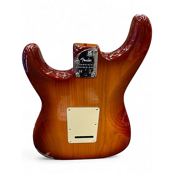 Used Fender American Professional II Stratocaster Sienna Sunburst Solid Body Electric Guitar