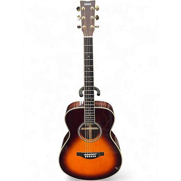 Used Yamaha LSTA 2 Color Sunburst Acoustic Electric Guitar