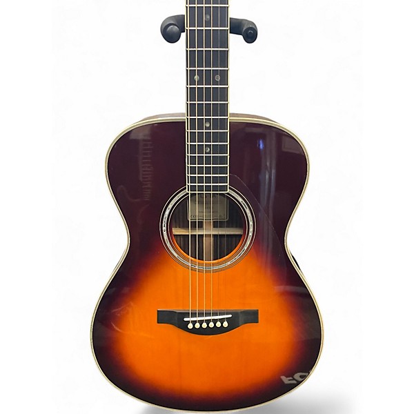 Used Yamaha LSTA 2 Color Sunburst Acoustic Electric Guitar