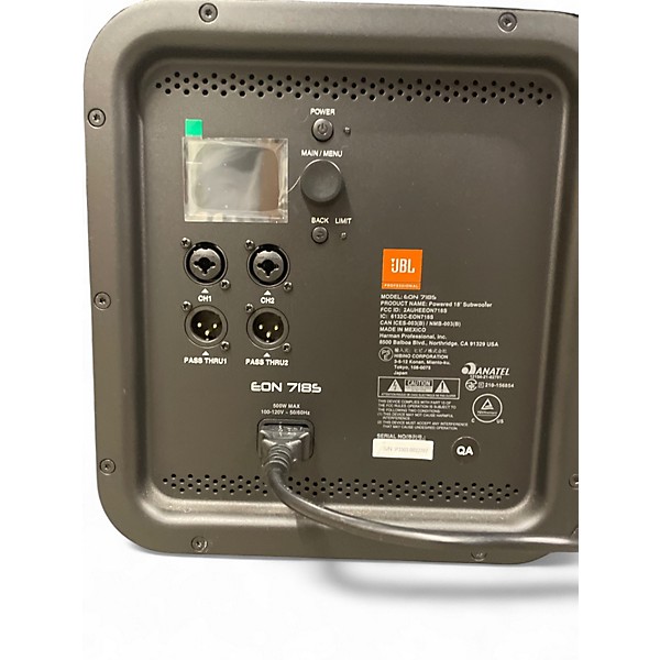 Used JBL EON 718S Powered Subwoofer