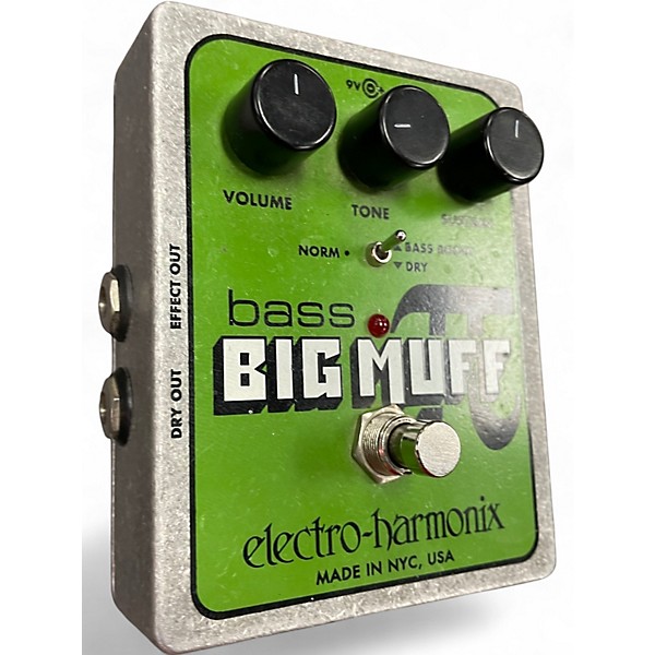 Used Electro-Harmonix Deluxe Bass Big Muff Distortion Bass Effect Pedal