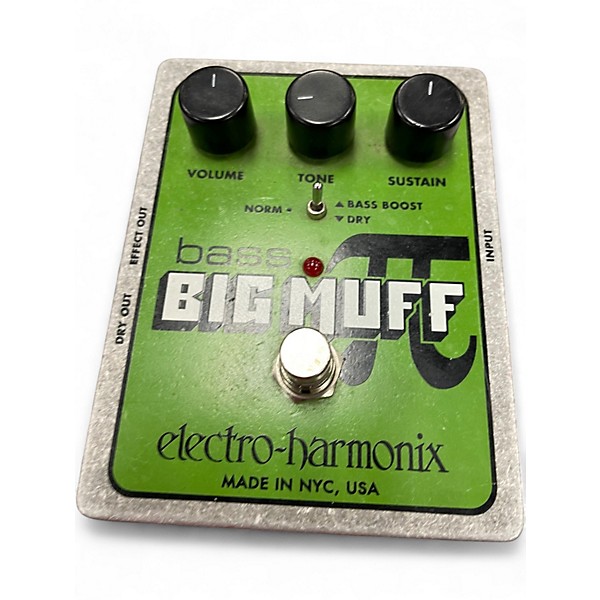 Used Electro-Harmonix Deluxe Bass Big Muff Distortion Bass Effect Pedal