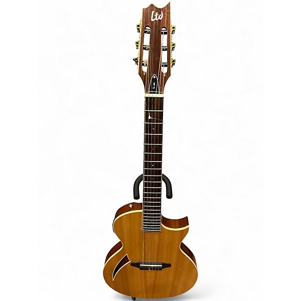Used ESP LTD TL-6N Natural Classical Acoustic Electric Guitar