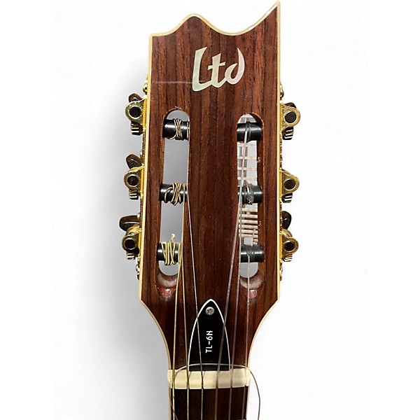 Used ESP LTD TL-6N Natural Classical Acoustic Electric Guitar