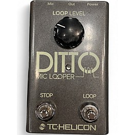 Used TC Helicon Ditto Mic Looper Pedal