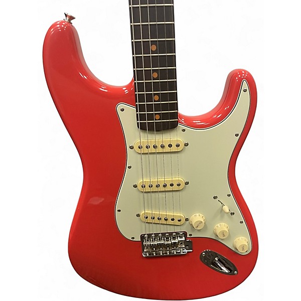 Used Fender American Vintage II 1961 Stratocaster Fiesta Red Solid Body Electric Guitar