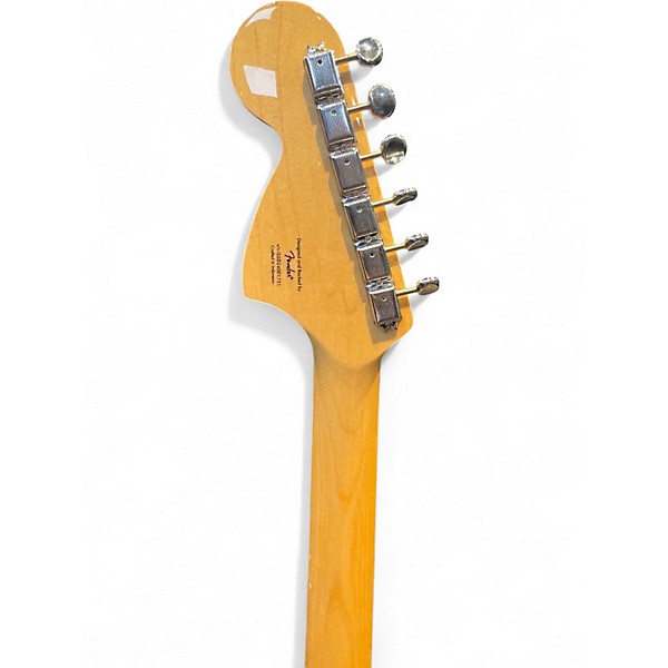 Used Squier Paranormal Troublemaker Telecaster Deluxe Aztec Gold Solid Body Electric Guitar