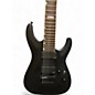 Used ESP LTD MH417 7 String Satin Black Solid Body Electric Guitar thumbnail