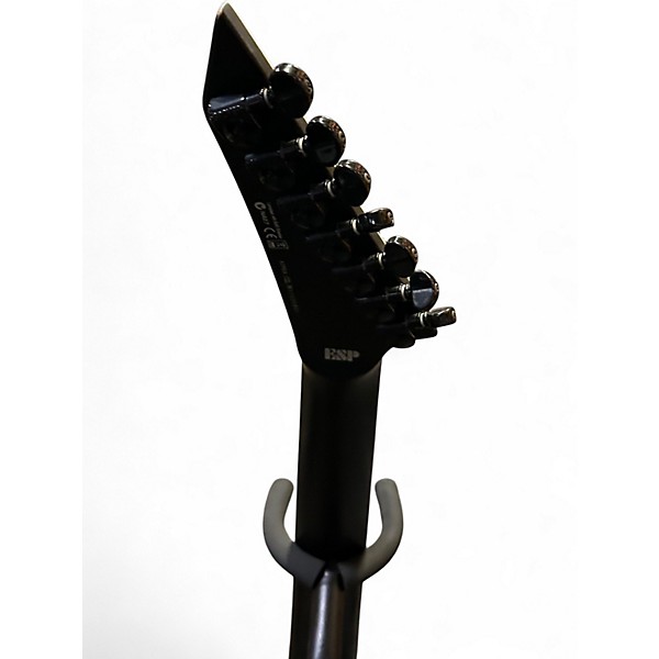 Used ESP LTD MH417 7 String Satin Black Solid Body Electric Guitar