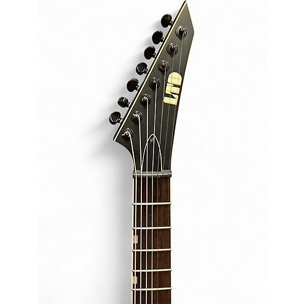 Used ESP LTD MH417 7 String Satin Black Solid Body Electric Guitar