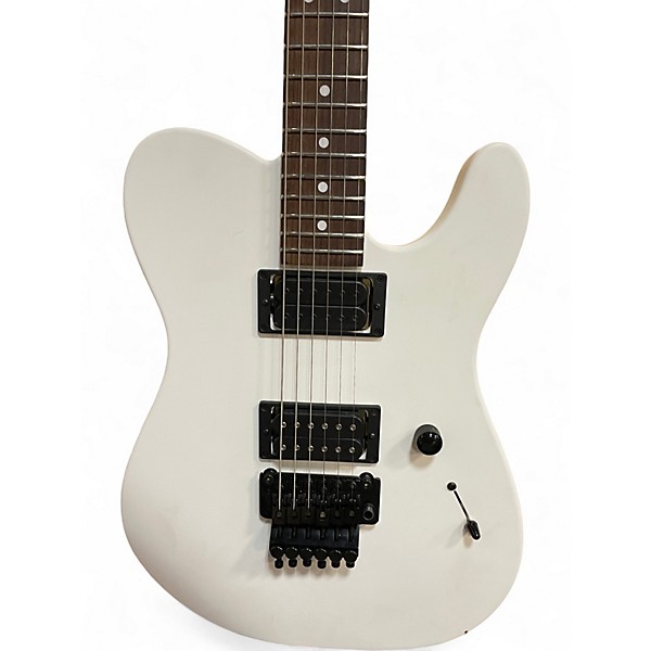 Used Charvel CUSTOM SHOP SAN DIMAS II White Solid Body Electric Guitar