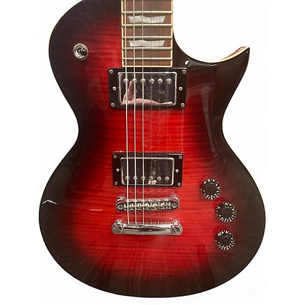 Used ESP LTD EC256 Crimson Red Burst Solid Body Electric Guitar