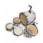 Used SPL 5 Piece Drum set White Drum Kit