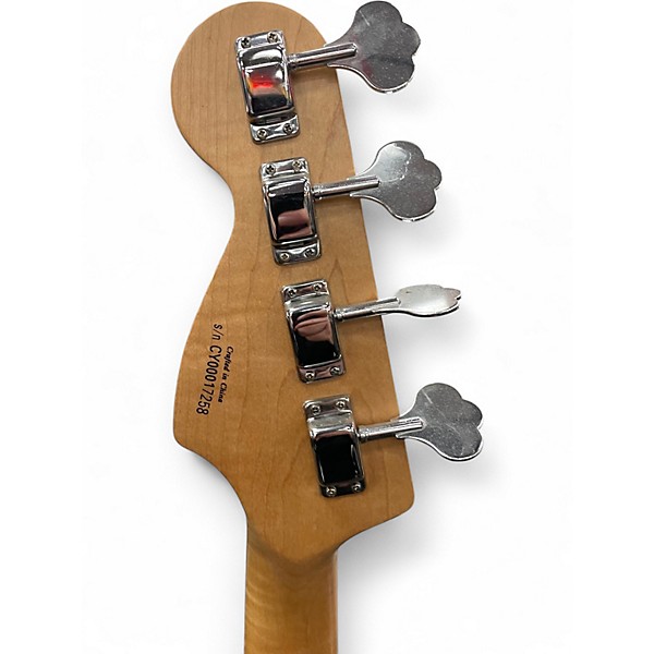 Used Squier Affinity Precision Bass Black Electric Bass Guitar