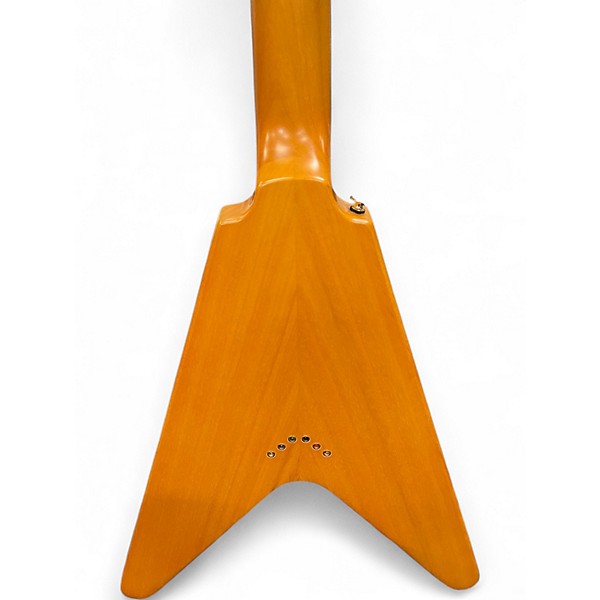 Used Epiphone 1958 Korina Flying V Blonde Solid Body Electric Guitar