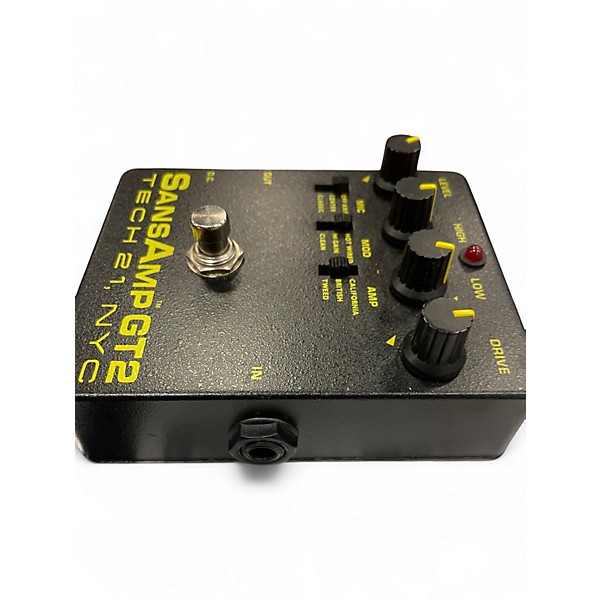 Used Tech 21 Sansamp GT2 Tube Amp Emulator Effect Pedal