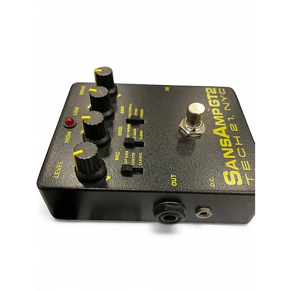 Used Tech 21 Sansamp GT2 Tube Amp Emulator Effect Pedal