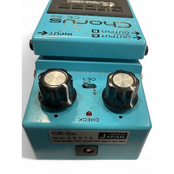 Used BOSS CE2W Waza Craft Chorus Effect Pedal