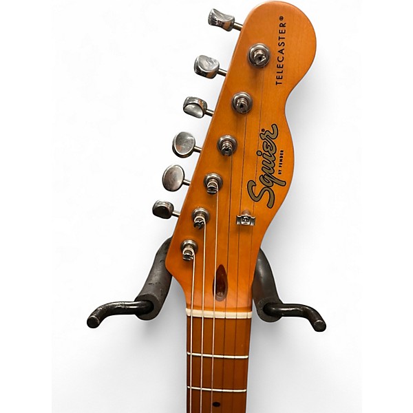 Used Squier 40th Anniversary Telecaster Vintage Blonde Solid Body Electric Guitar