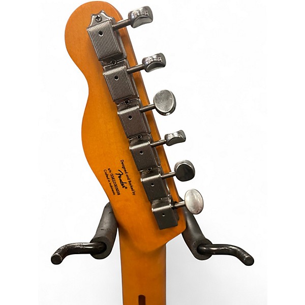 Used Squier 40th Anniversary Telecaster Vintage Blonde Solid Body Electric Guitar