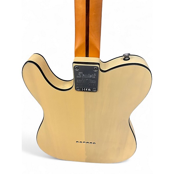 Used Squier 40th Anniversary Telecaster Vintage Blonde Solid Body Electric Guitar