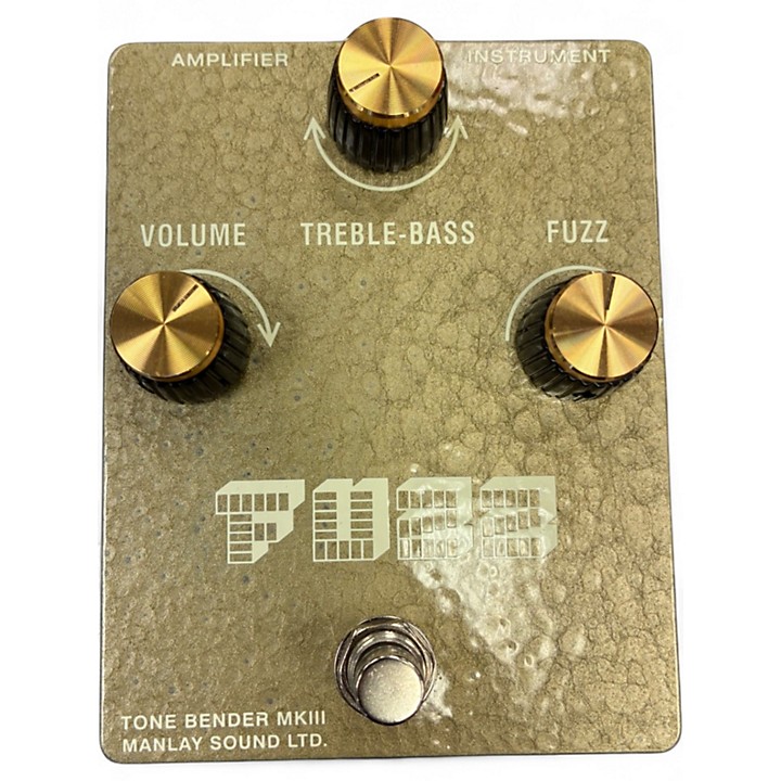 Used Manlay Sound tone bender mkiii Effect Pedal | Guitar Center