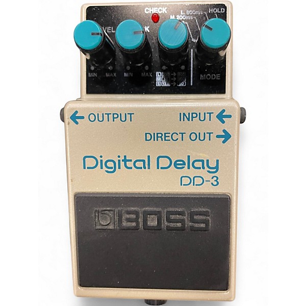 Used BOSS DD3 Digital Delay Effect Pedal