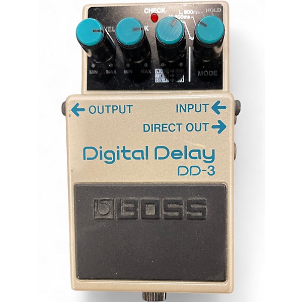 Used BOSS DD3 Digital Delay Effect Pedal