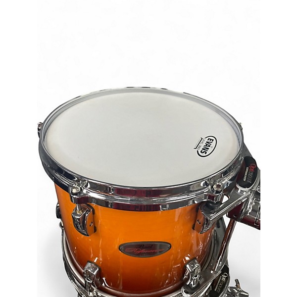 Used Pearl 6 Piece Reference Series Rootbeer Fade Drum Kit
