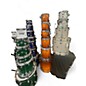Used Pearl 6 Piece Reference Series Rootbeer Fade Drum Kit