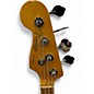 Used 2023 Fender AMERICAN PROFESSIONAL II JAZZ BASS LEFT HANDED Miami Blue Electric Bass Guitar